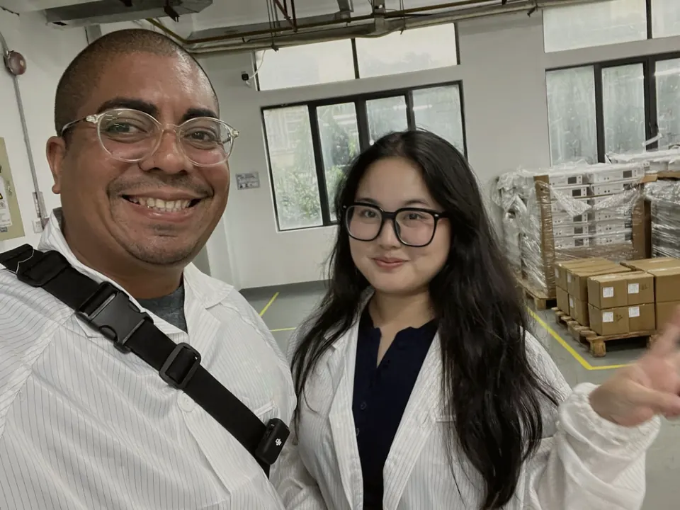 Touring a hardware factory